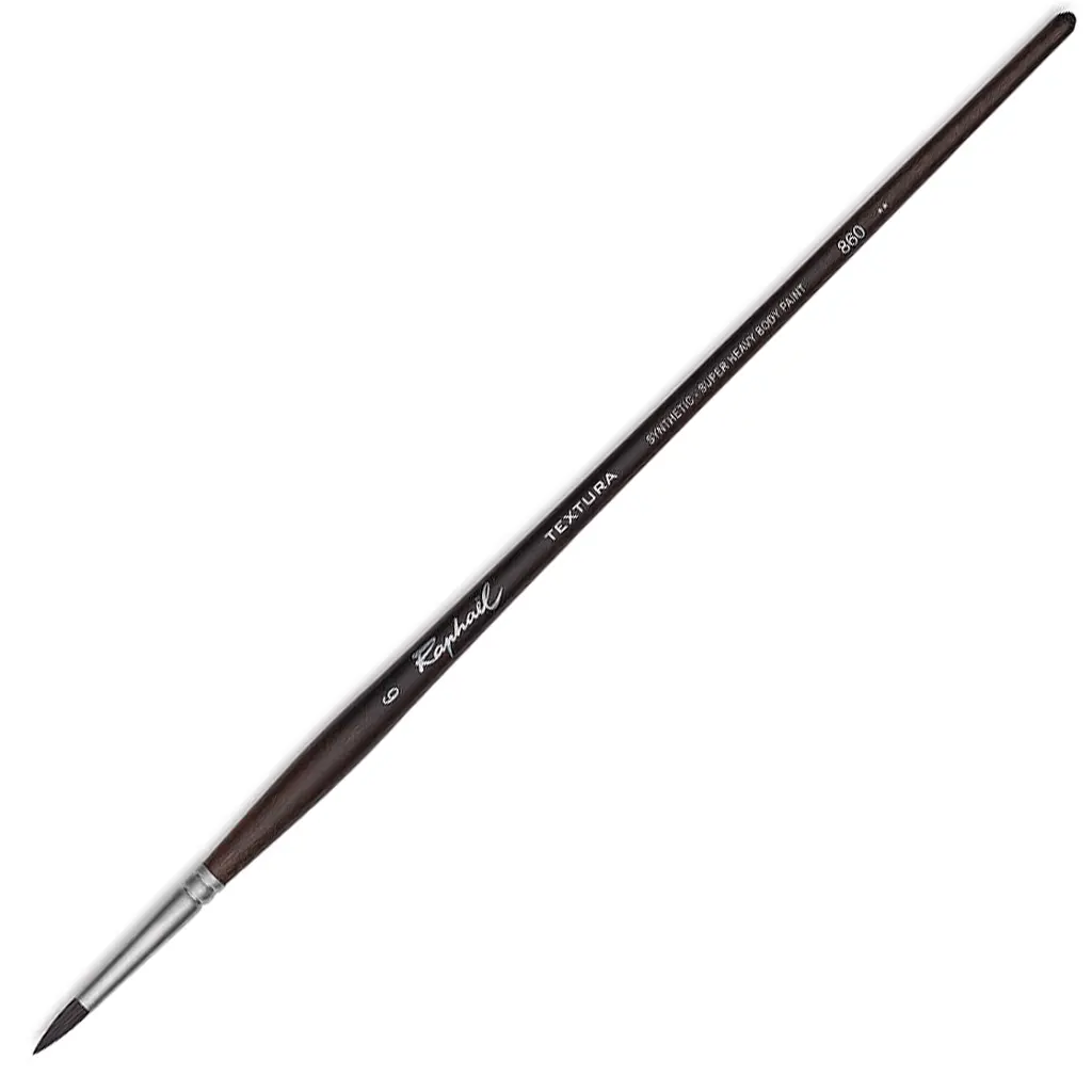 Raphael Texture Acrylic Round Brush 860 - Image 8