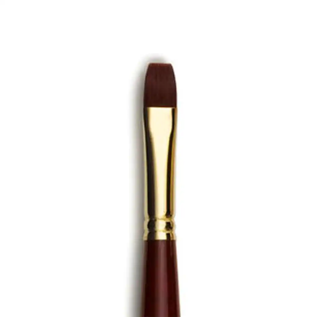 Raphael Sepia Acrylic Short Flat Brush 8740