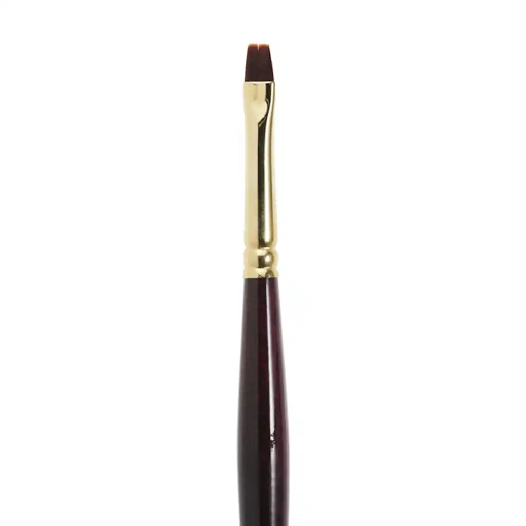 Raphael Sepia Acrylic Short Flat Brush 8740 - Image 3