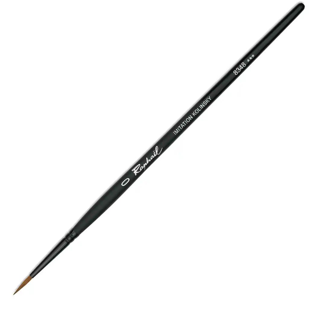 Raphael Stradivarius Round Extra Long Point Brush 8348