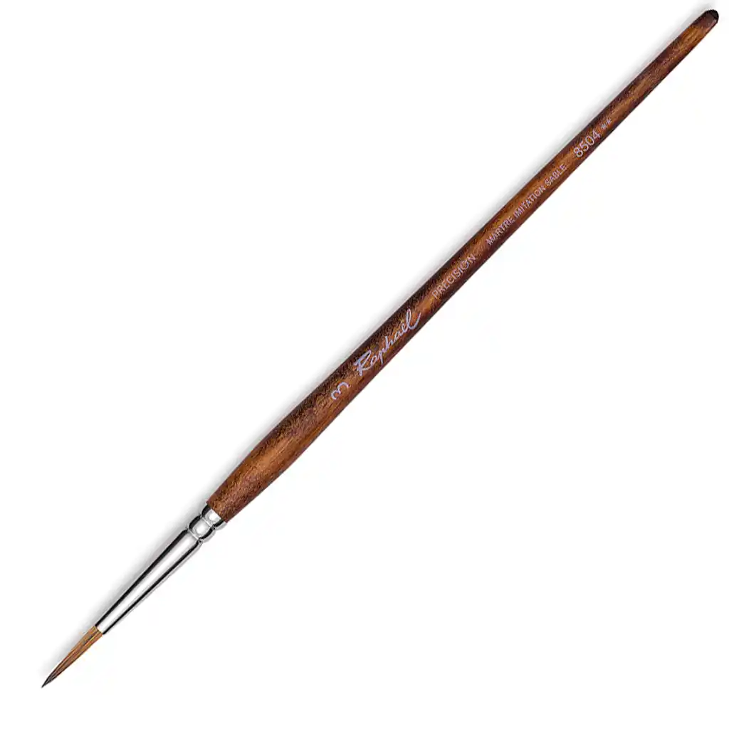 Raphael Precision Watercolour Round Brush 8504 - Image 5