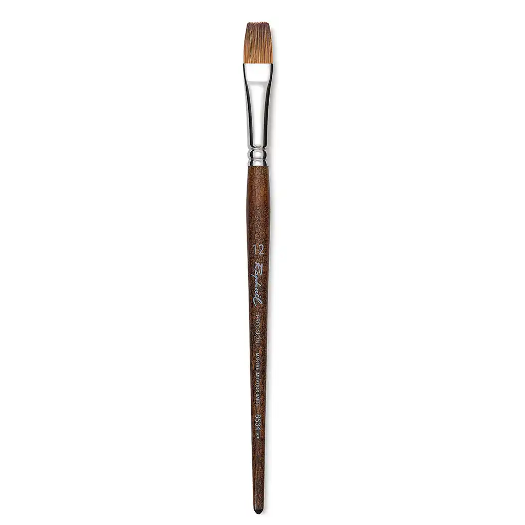 Raphael Precision Watercolour Flat Brush 8534 - Image 2