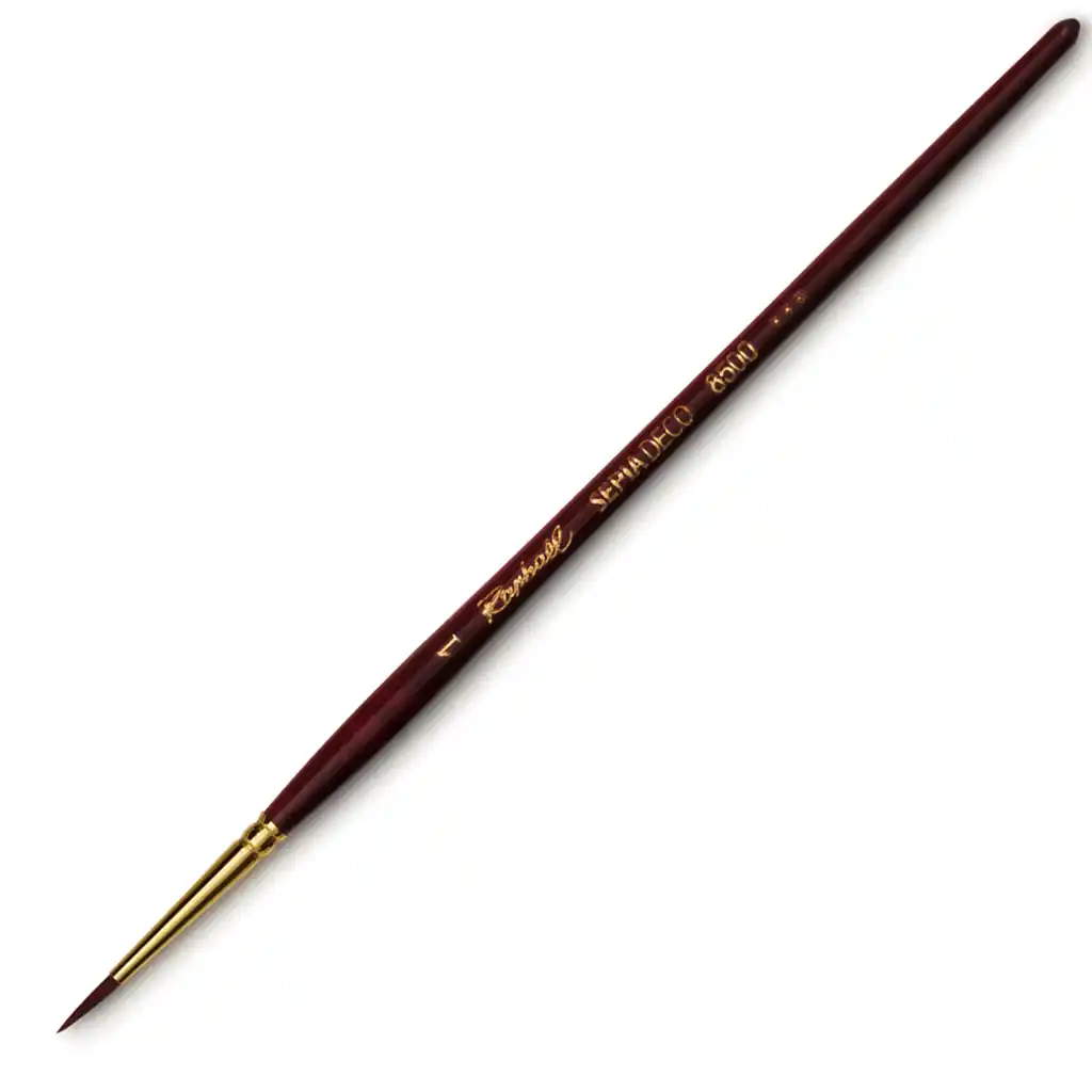 Raphael Sepia Deco Round Brush 8500 - Image 2