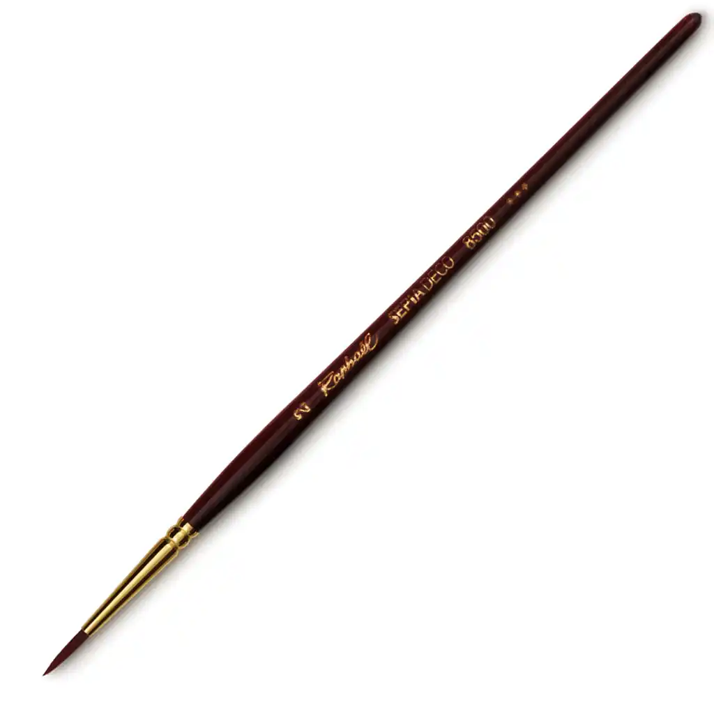 Raphael Sepia Deco Round Brush 8500 - Image 3