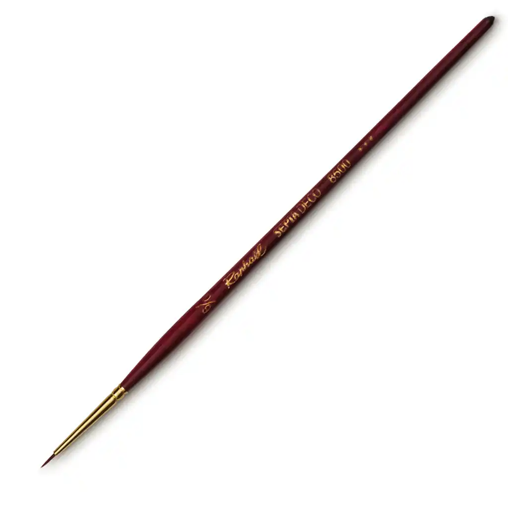 Raphael Sepia Deco Round Brush 8500 - Image 8