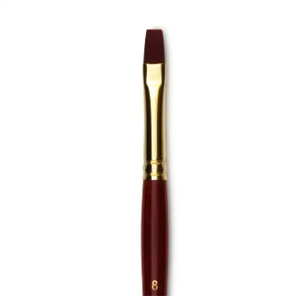 Raphael Sepia Deco Short Flat Brush 8530 - Image 3