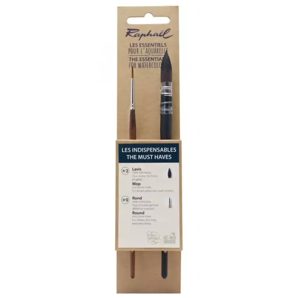 Raphael Watercolor Green Set Brushes - Image 5
