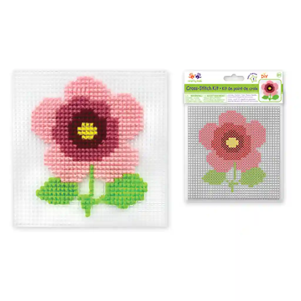 Krafty Kids Kit: Diy Plastic Canvas Cross-Stitch Kit - Image 3