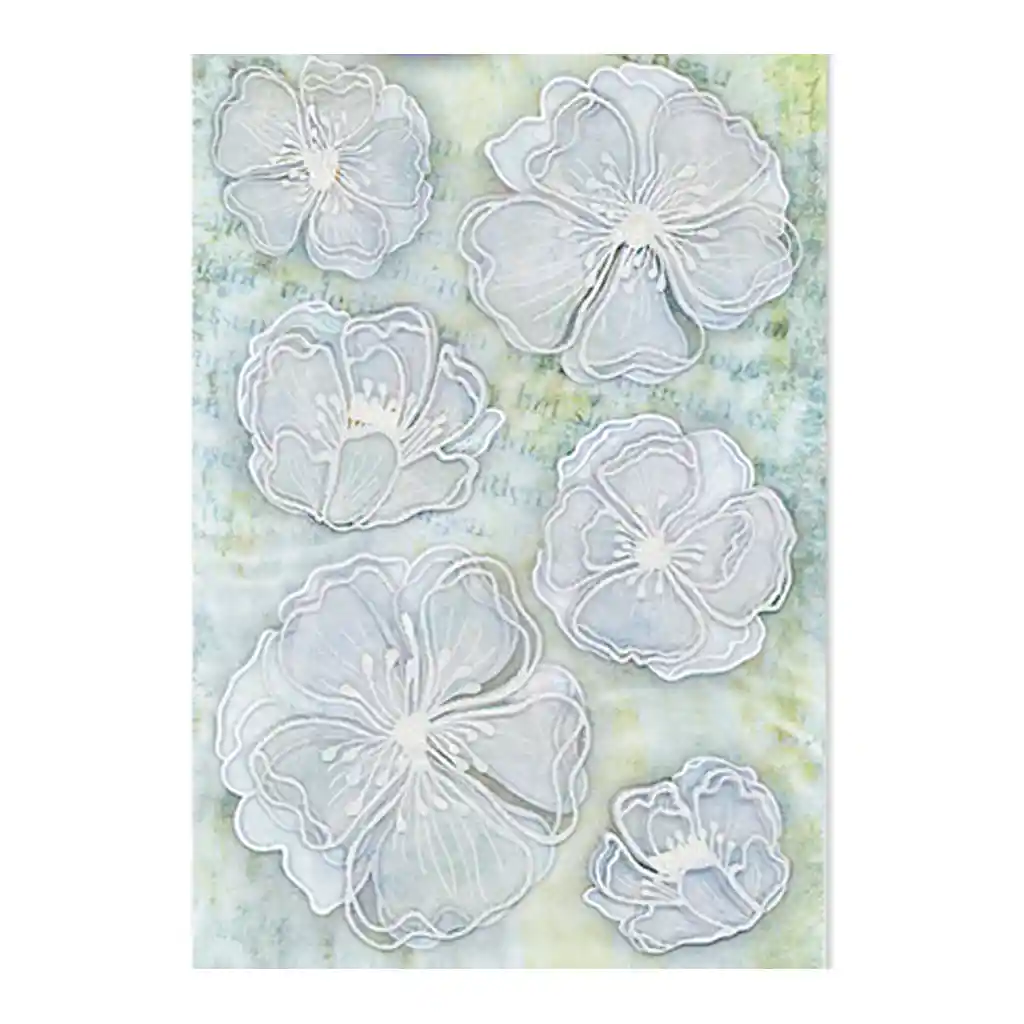 Handmade Sticker: 4.9in x 7.3in 3D Page Lifters with Crease - Image 2