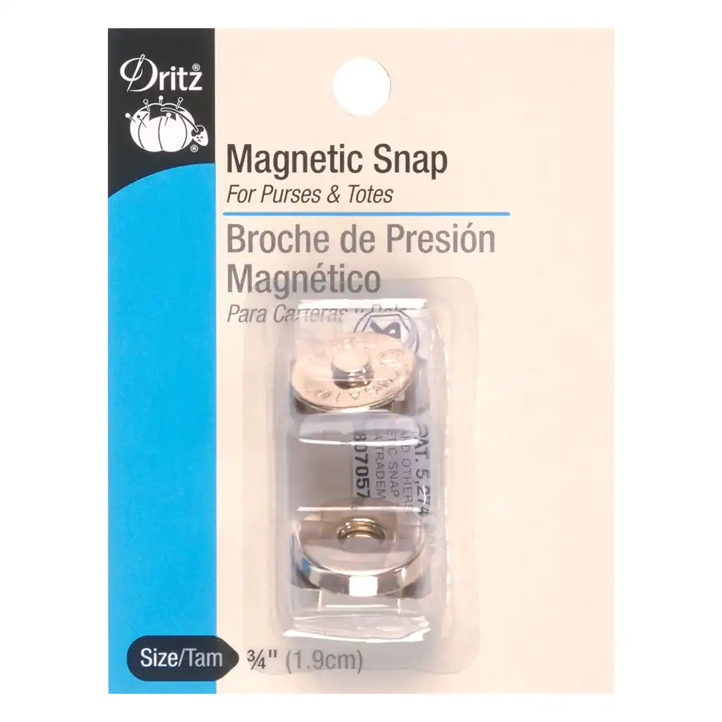 Snap Magnetic Round 3/4in Gold 1Set