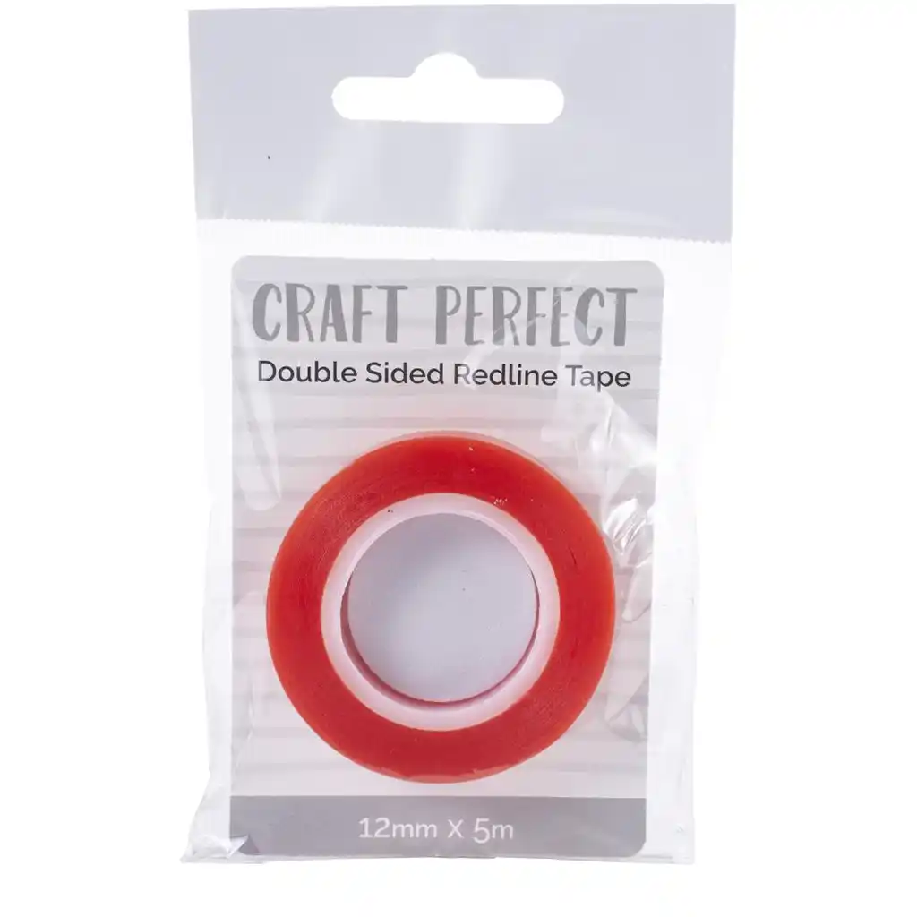 Redline Tape 0.47in x 5.5yds, Clear