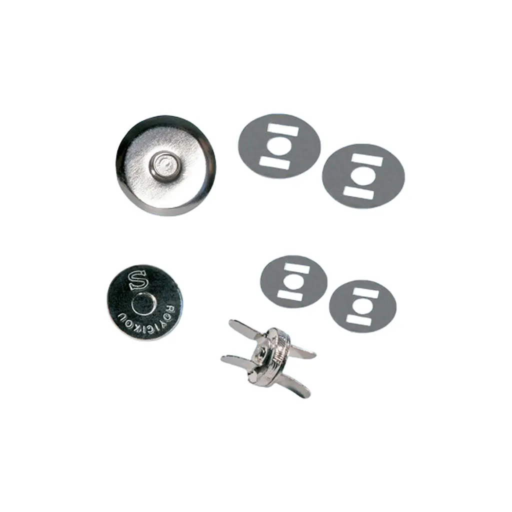 Trendybag Magnetic Catch, 14mm, Silver