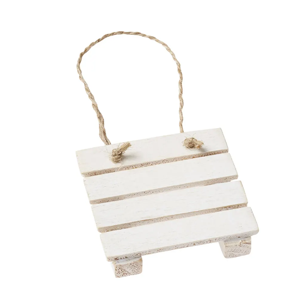 Wooden Palette, 5cm, White