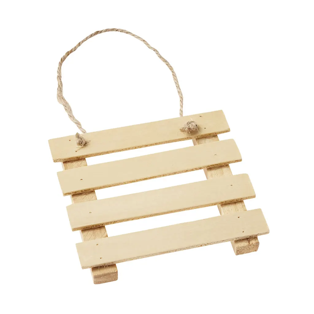 Wooden Palette, 9cm, Nature