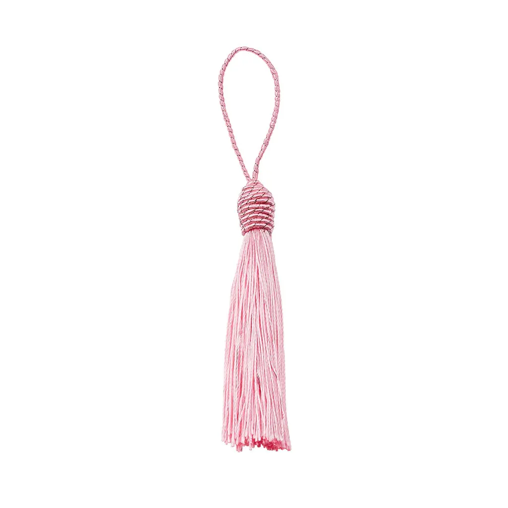 Tassels 8cm 2pc, Rose - Image 6
