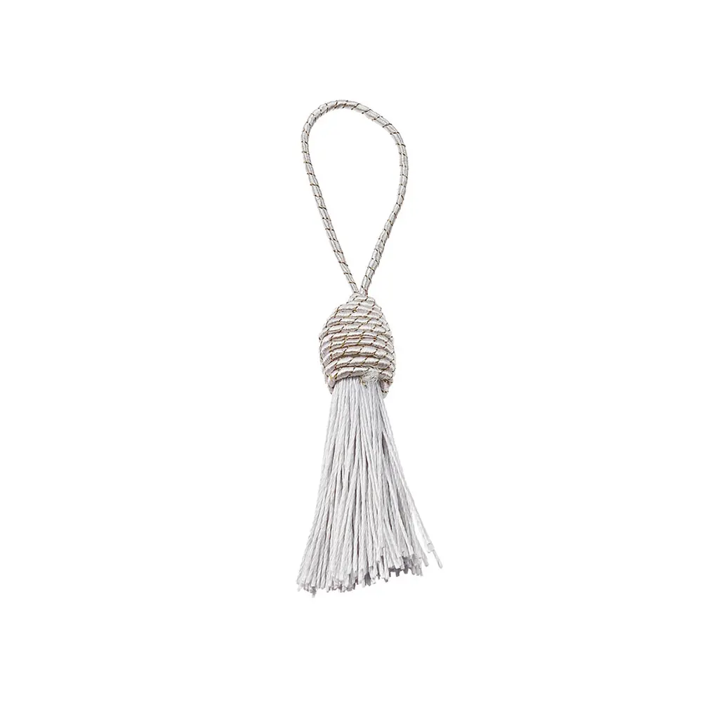 Tassels 4cm 4pc, Brown - Image 4