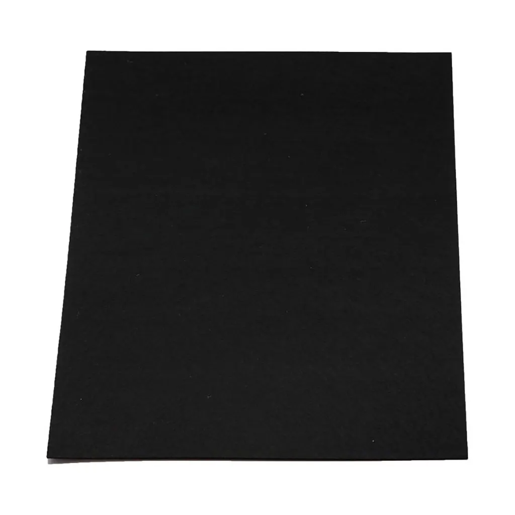 TRENDY Felt Sheet, 750 x 500mm, 3mm, Black