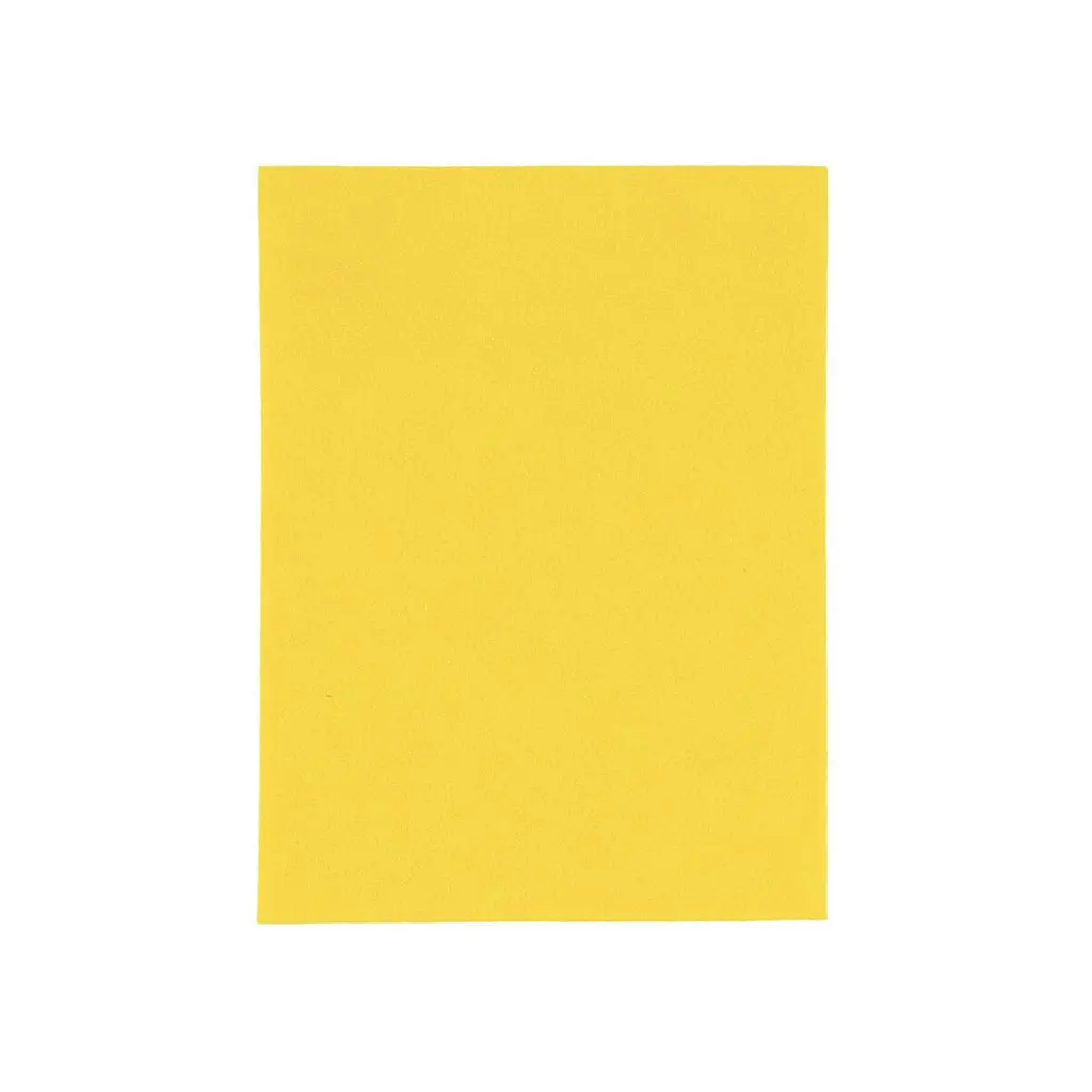 Trendy Felt Sheet, 1mm, 21 x 29, 5cm, Self-Adhesive, 2pcs, Yellow