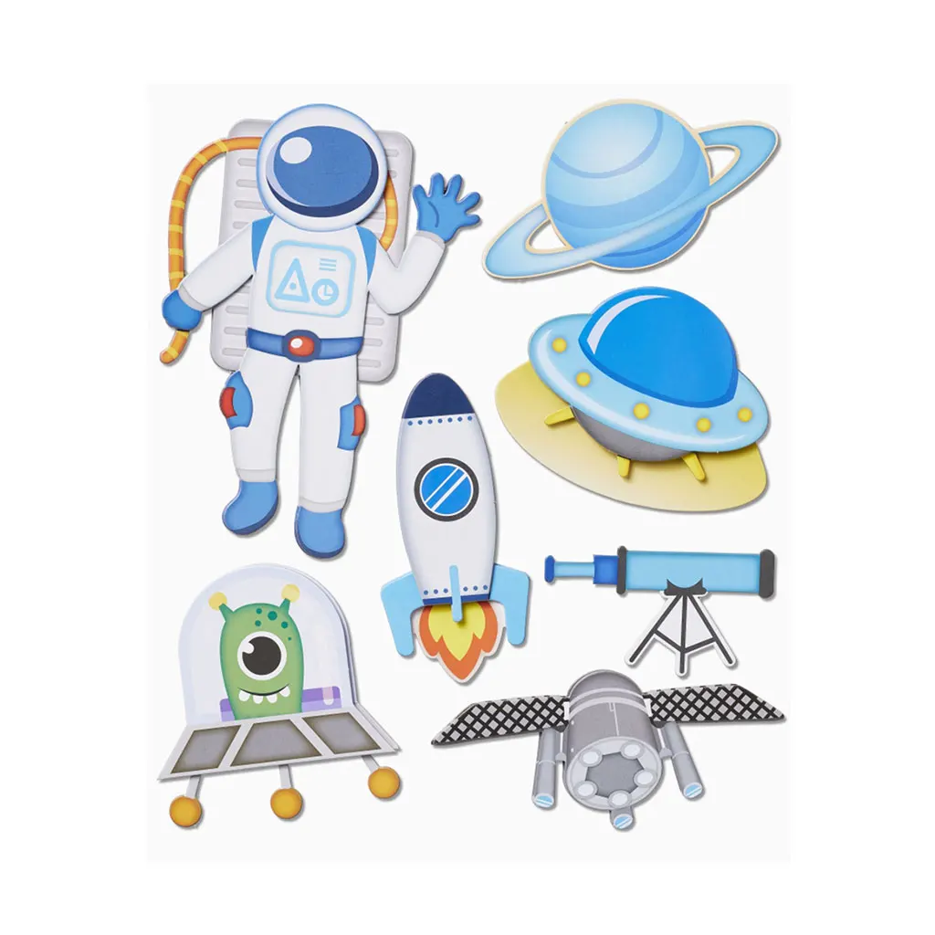 3D Stickers XXL Space travel