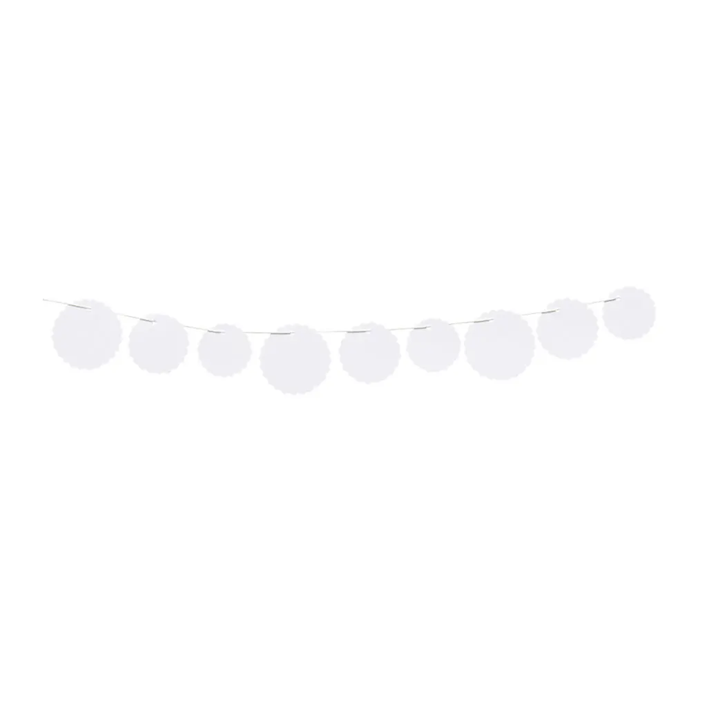 Gift Tags, 4 / 5 / 6cm, 30pcs, Assorted, White, Round