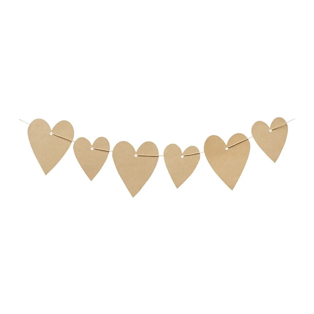 Gift Tags, 8 / 10cm, 20pcs, Assorted, Nature, Heart