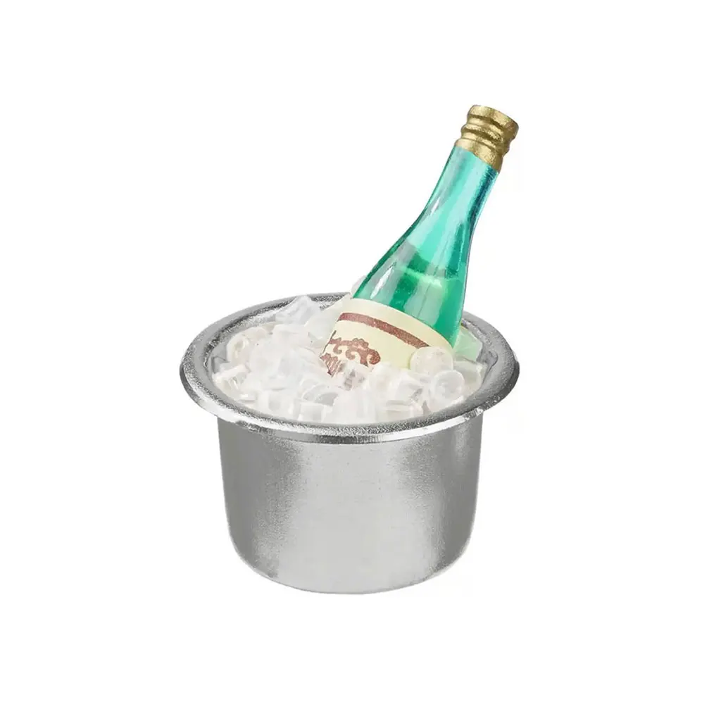 Champagne icer with bottle, ca. 3cm