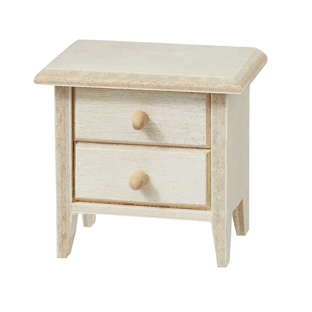Bedside Table, 4.6 x 3.2 x 4.9cm, Nature