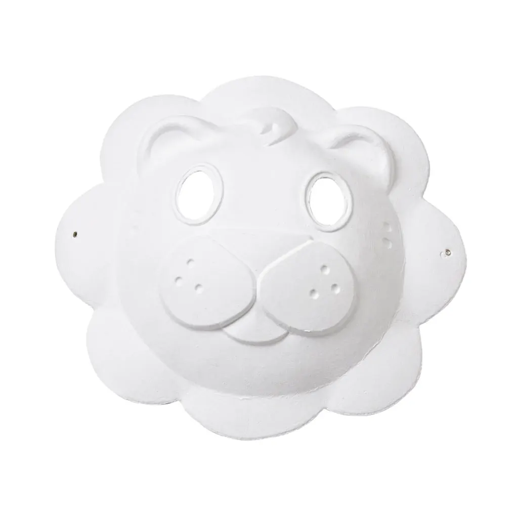 Mask Lion, 23 x 21.5cm