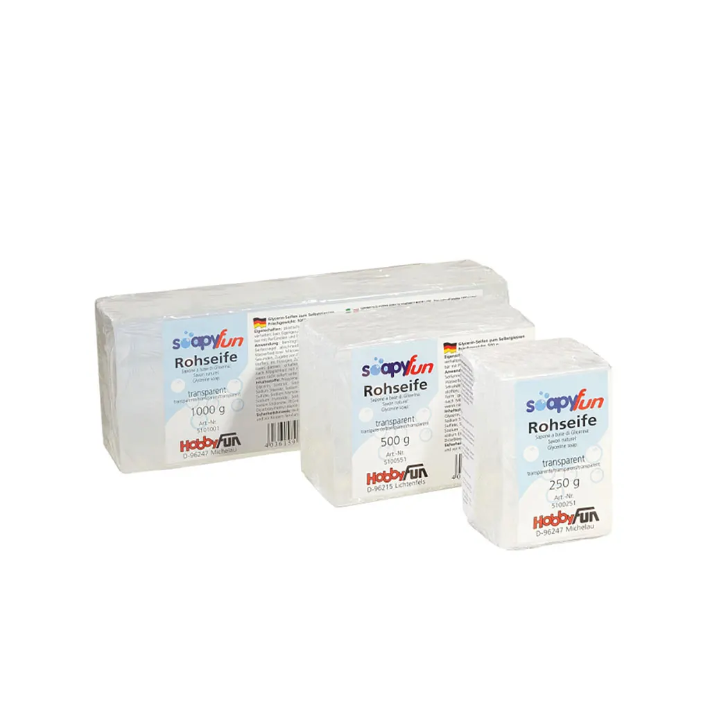 Soapyfun Soap, 500g, Transparent