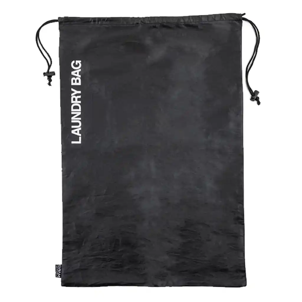 Set of 2 Laundry Bags, Black
