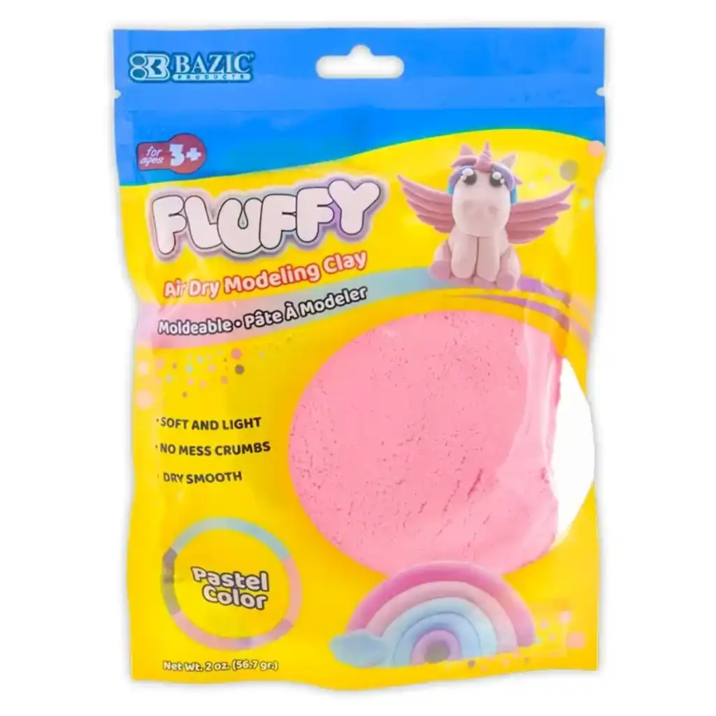 Air Dry Modeling Clay Pastel Color 2oz - Image 5