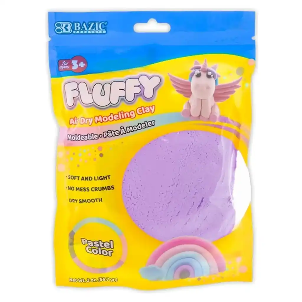 Air Dry Modeling Clay Pastel Color 2oz - Image 6