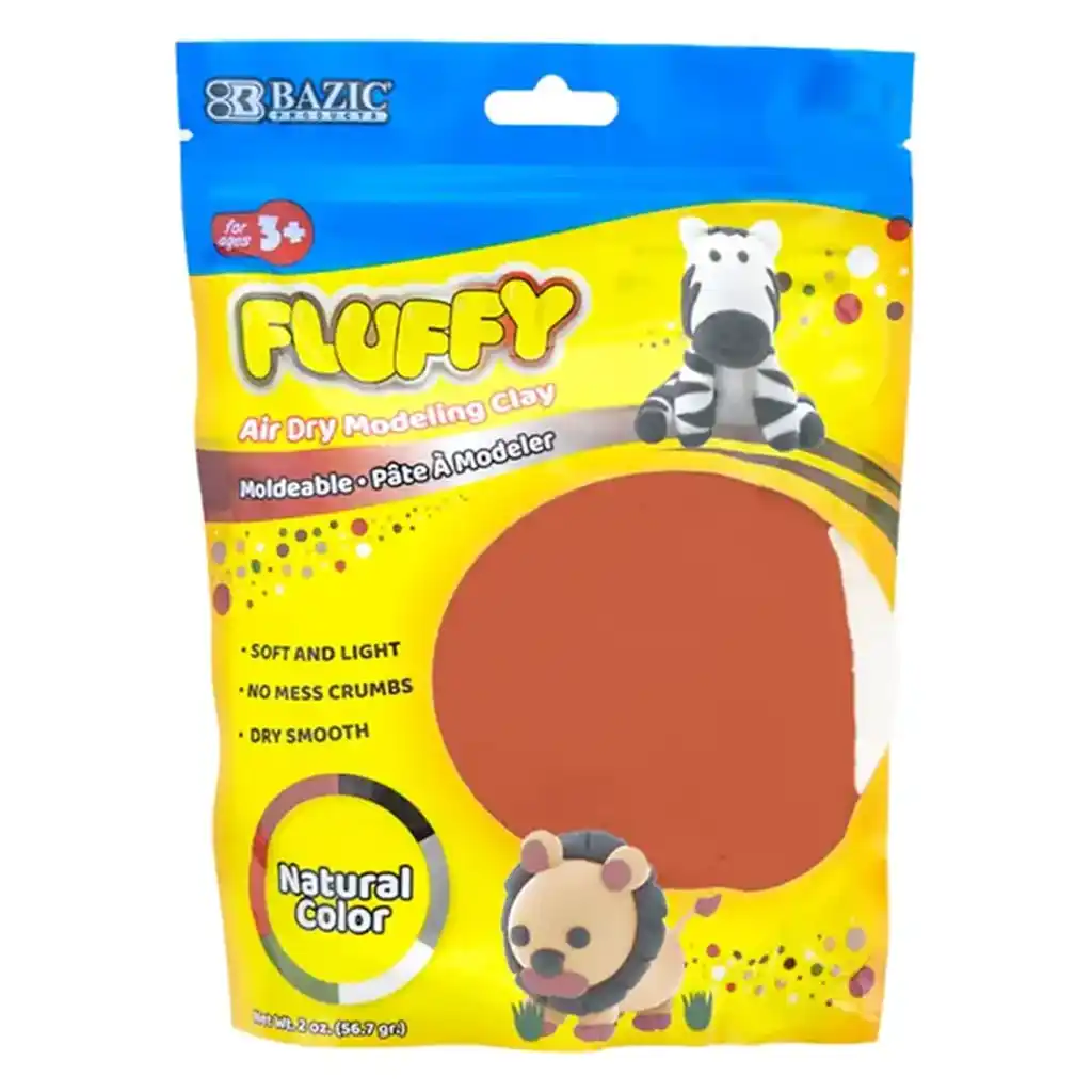 Air Dry Modeling Clay Natural/Earth Colors 2oz - Image 5