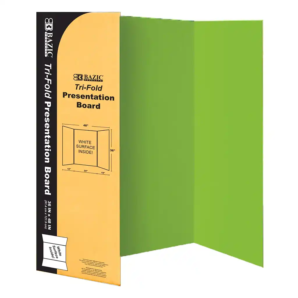 Tri-Fold Corrugated Presentation Board 36in x 48in - Image 2