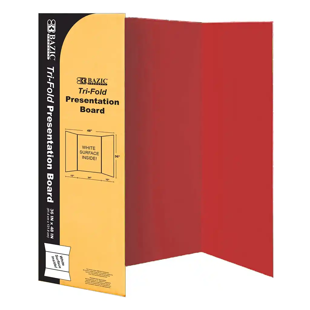 Tri-Fold Corrugated Presentation Board 36in x 48in - Image 3