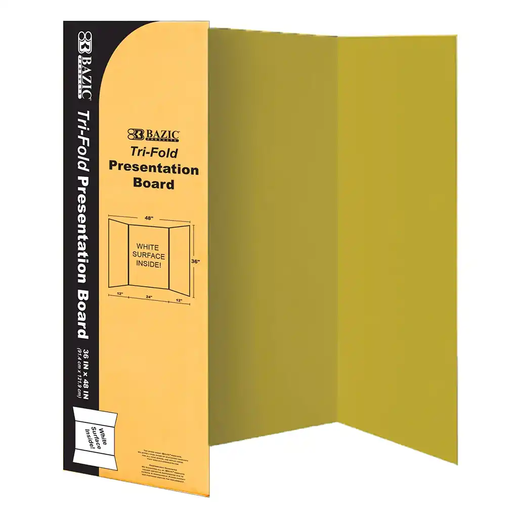 Tri-Fold Corrugated Presentation Board 36in x 48in - Image 4