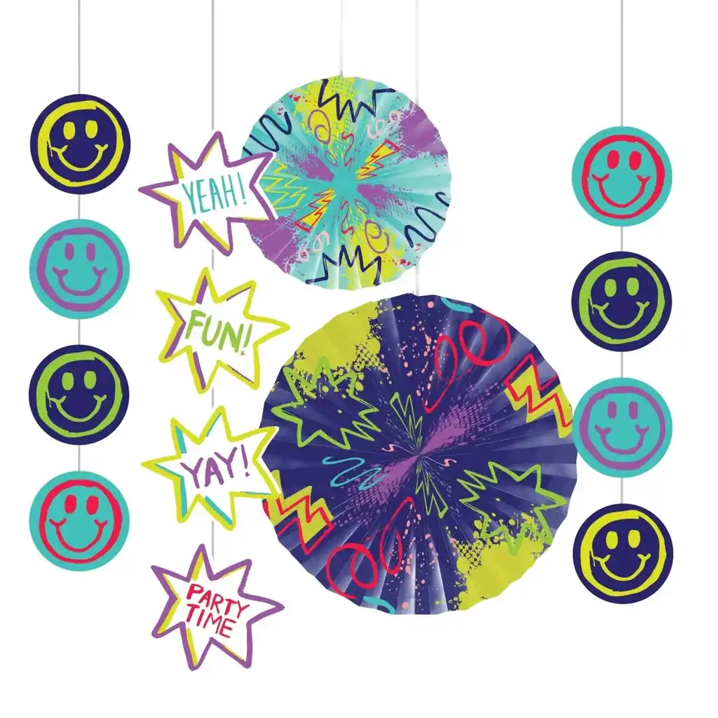 Graffiti Party Birthday Decoration Kit
