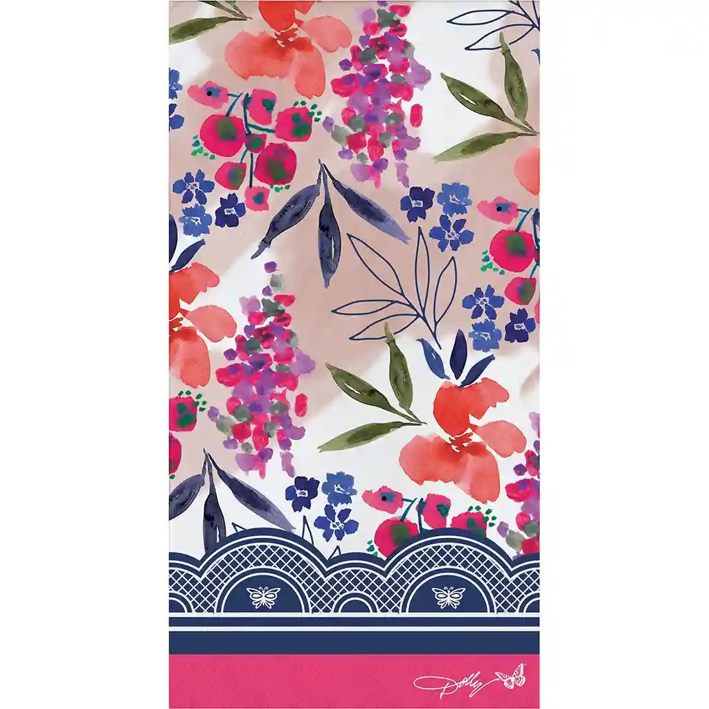 Celebrate Floral Guest Napkin 16ct, 2Ply