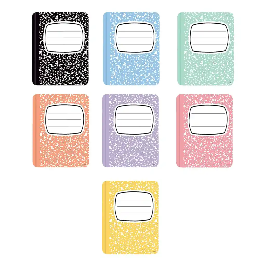 Cool For School Composition Books Accents