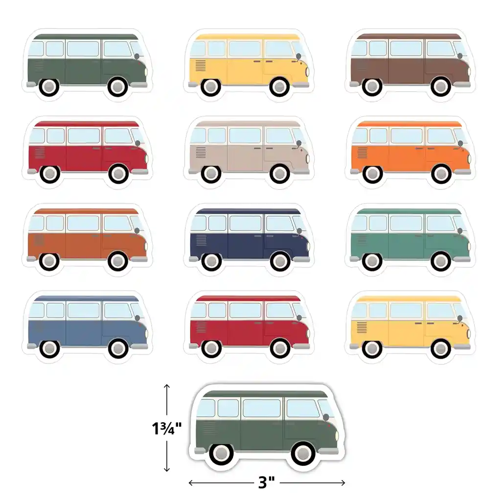 Moving Mountains Road Trip Camper Vans Mini Accents