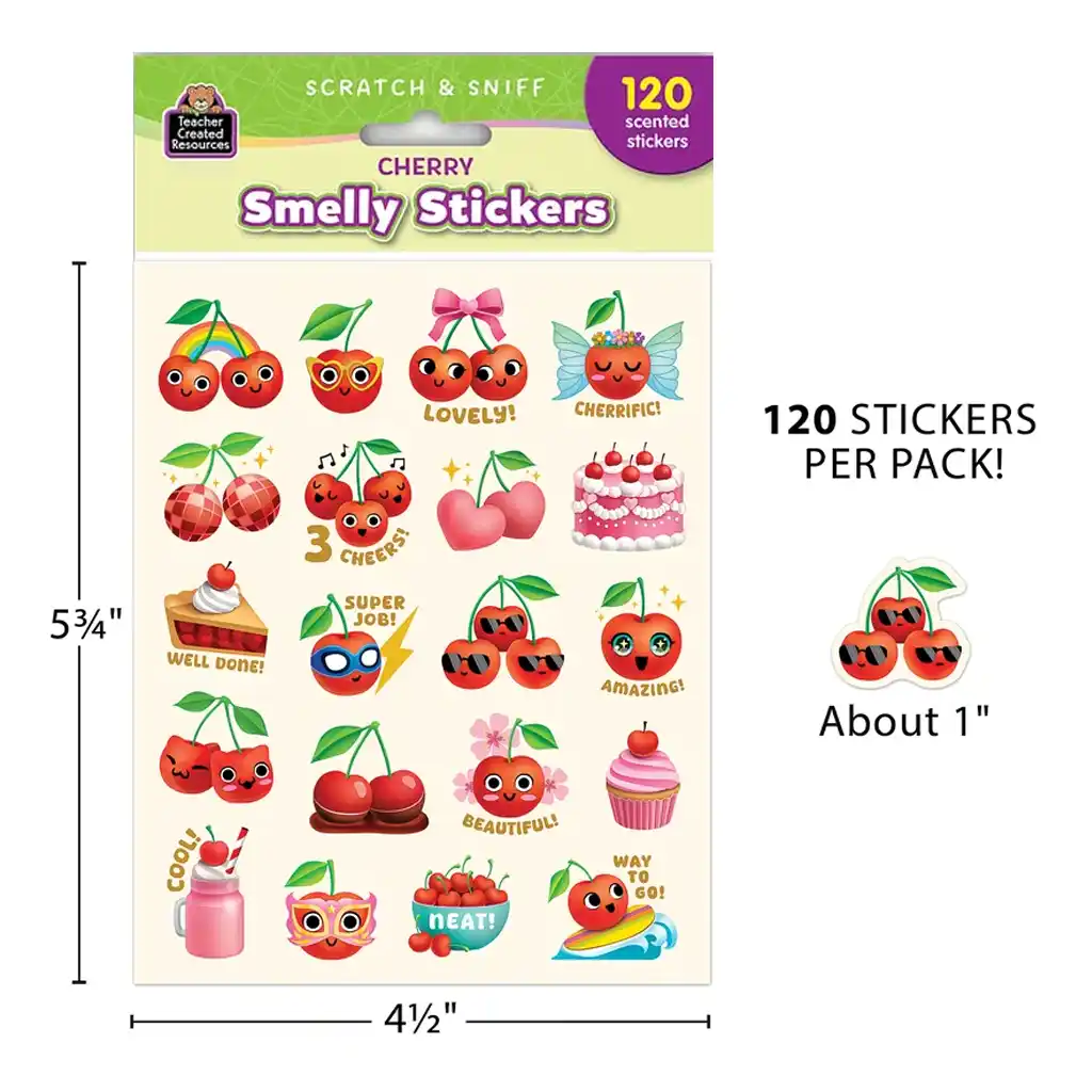 Cherry Smelly Stickers