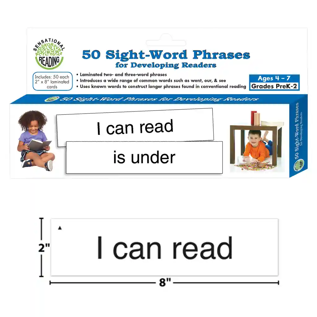 50 Sight-Word Phrases for Developing Readers