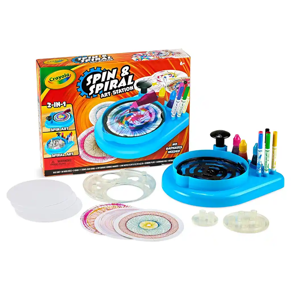 Crayola Spin & Spiral Art Station, Spin Art Machine