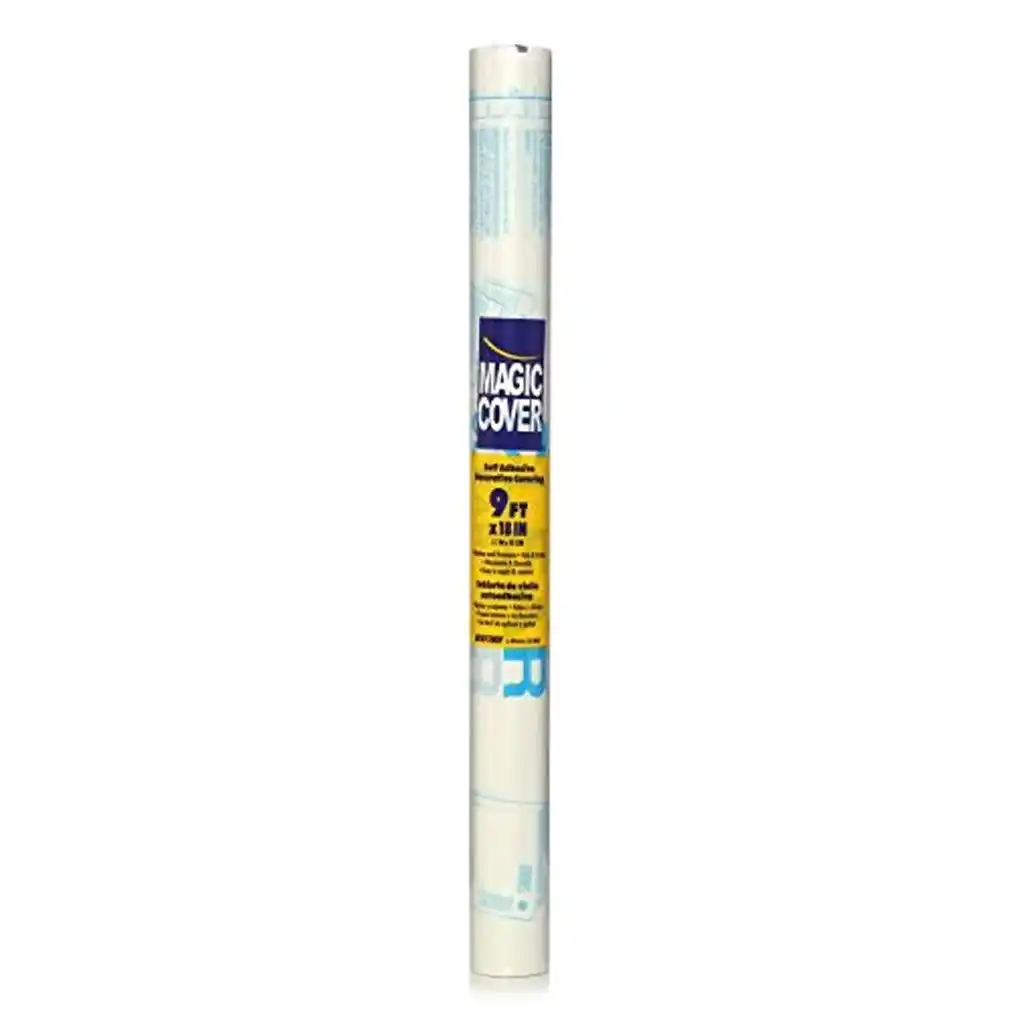 Magic Cover Shelf Liner Clear Matte 18in x 9ft