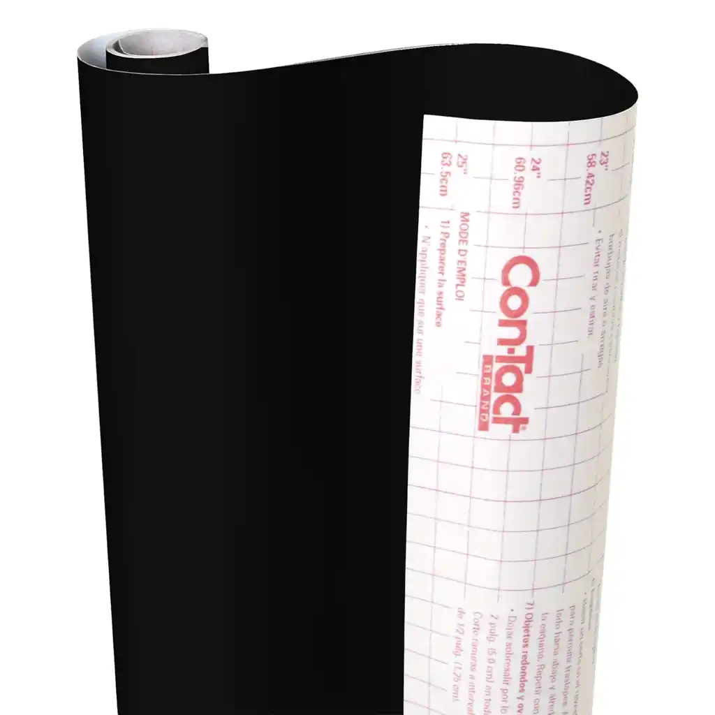 Magic Cover Shelf Liner Solid Black 18in x 9ft