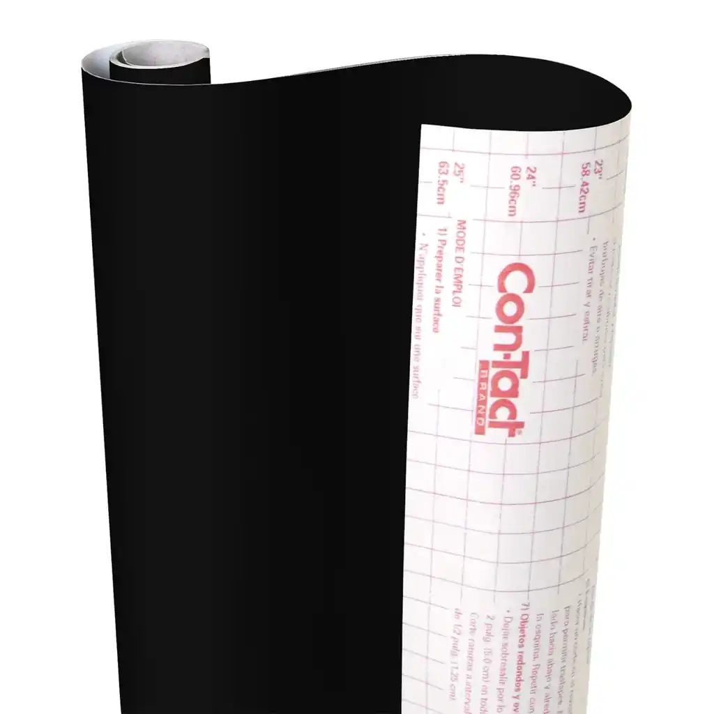 Con-Tact Black Creative Covering 18in x 9ft