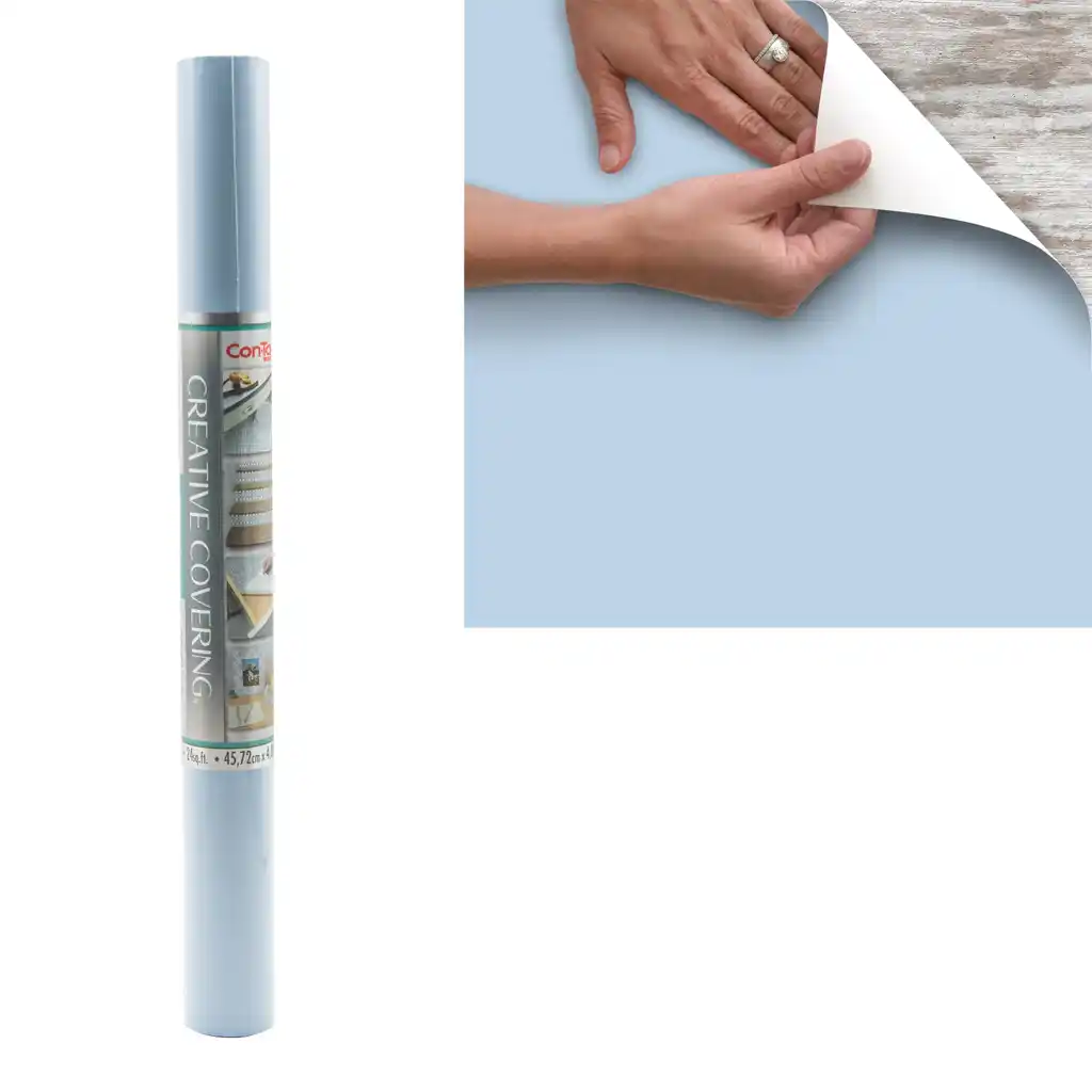 Con-Tact Serenity Light Blue Covering 18in x 9ft