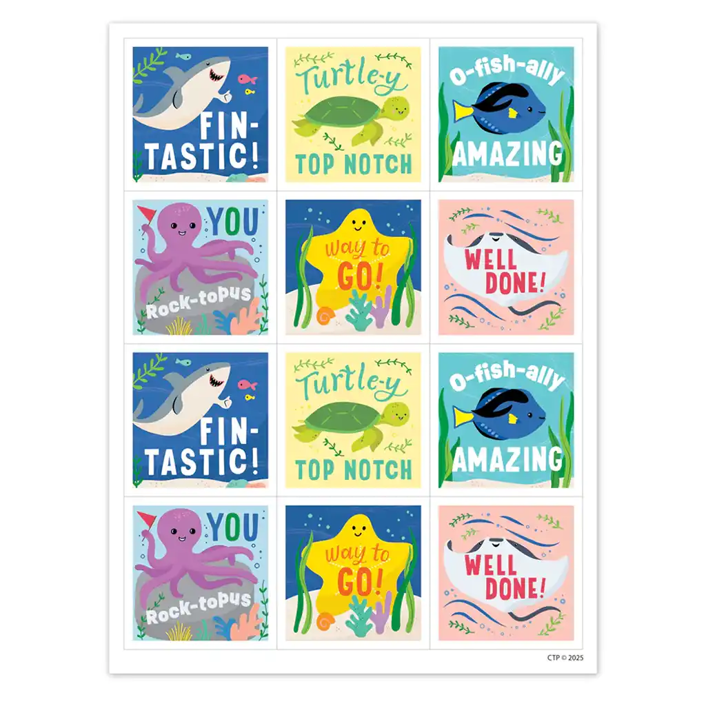 Sea Friends Rewards Stickers (Sea Friends)