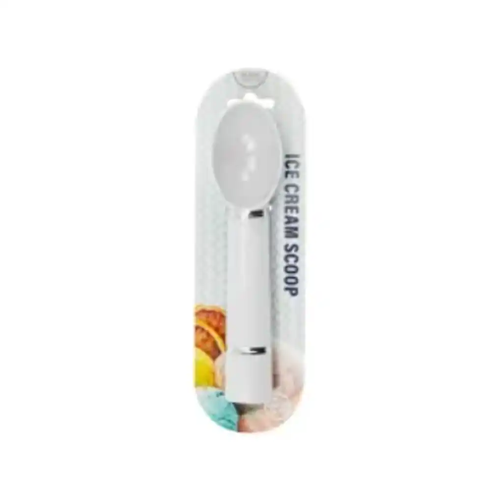 Bh Plastic Ice Cream Scoop, White