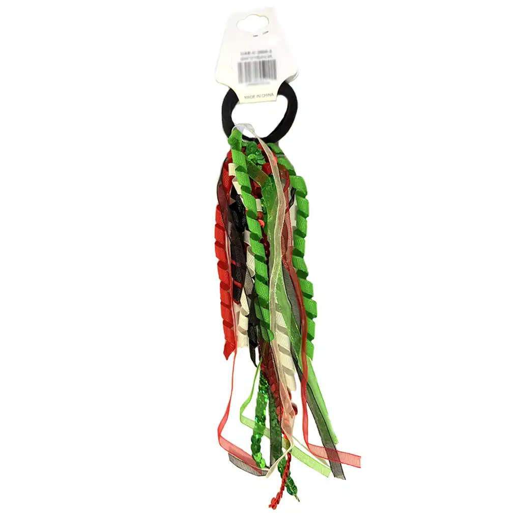 Uae Hair Tie With Sequin And Swril